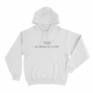 Lorde Virgin Album Art Unisex Hoodie White