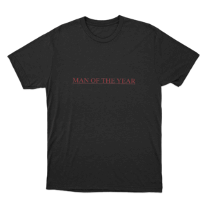 Man Of The Year Unisex T Shirt Black