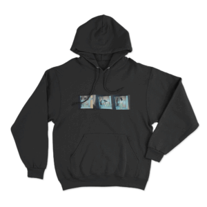 Triptych Unisex Hoodie Black