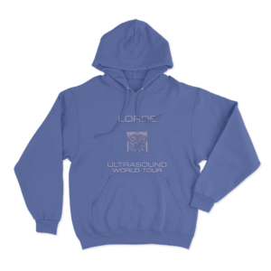 Ultrasound World Tour Unisex Hoodie Blue