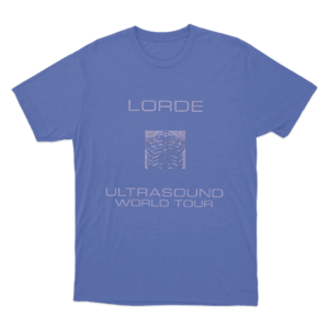 Ultrasound World Tour Unisex T Shirt Blue