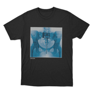 Virgin X Ray Album Cover Unisex T Shirt Black